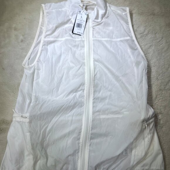 Adidas Men's large HIIT Training Ultralight IS3702 White spark vest running NEW - Picture 9 of 14